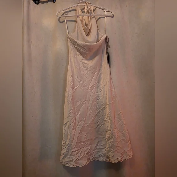 Aritzia Nines Satin Cowlneck Midi Dress - FLAWED - Picture 9 of 16